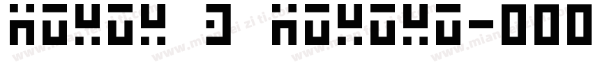 MoWoW 3 MoWoWo字体转换
